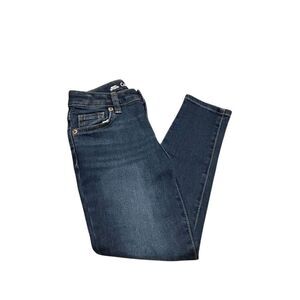 Cat & Jack Girls Size 7 Skinny Jeans Dark Indigo Casual 5-Pocket